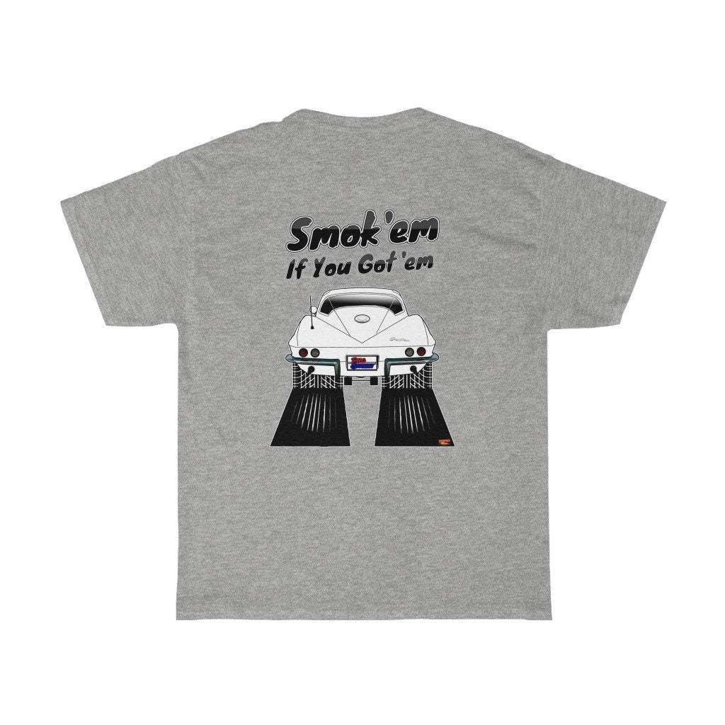 1964 Chevy Corvette T-Shirt - Smokem if You Gotem - Sizes S-5XL