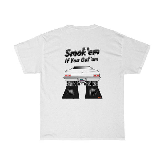 Smokem if You Gotem 72 Chevy Nova Unisex Heavy Cotton Tee