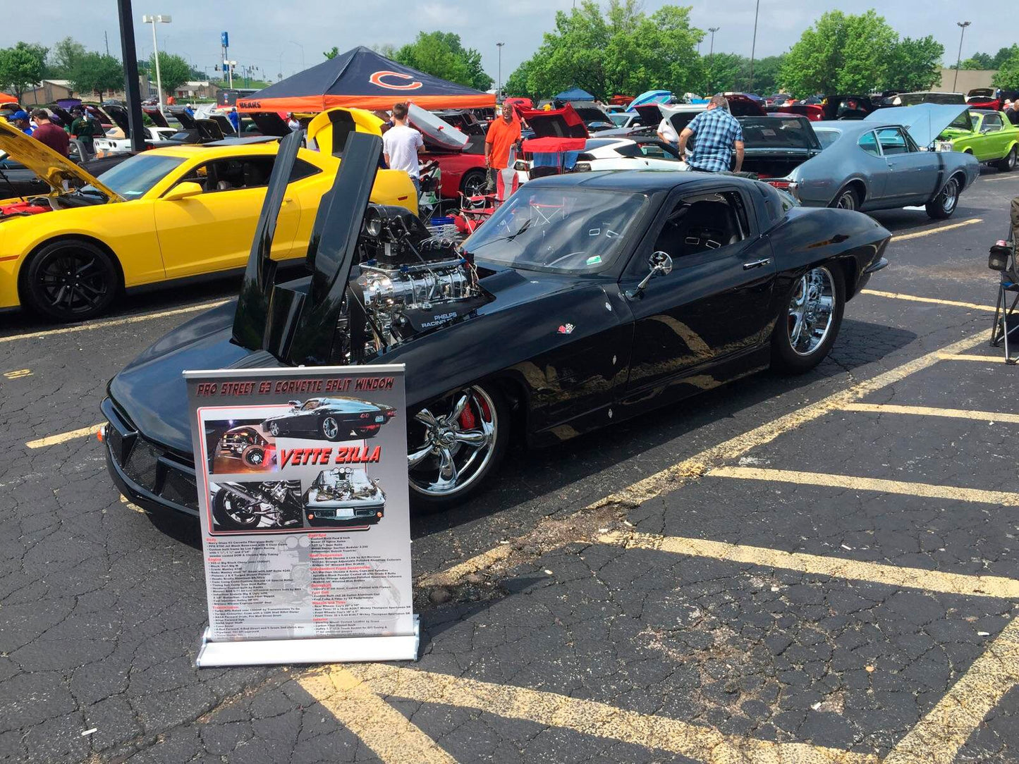 #4 - 24x36 Custom Car Show Board - ⭐ BEST SELLER ⭐ - Retractable Display