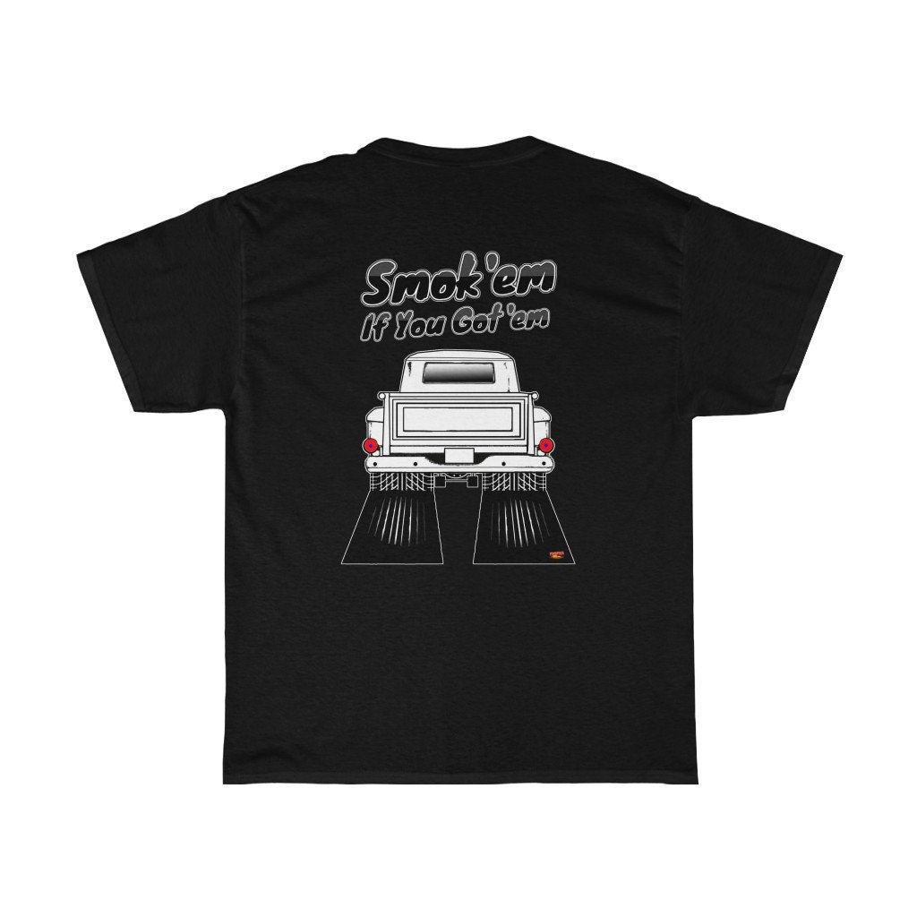 55-59 Chevy Stepside Pickup T-Shirt - Back Print - Sizes S-5XL