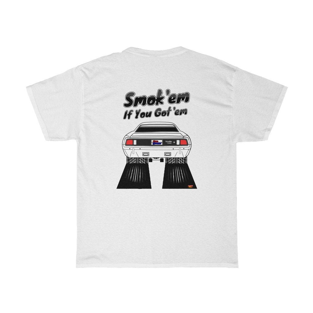 1971 Plymouth Cuda T-Shirt - Smokem if You Gotem - Sizes S-5XL