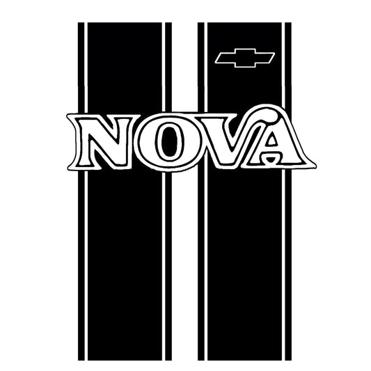 Racing Stripes T-Shirts 4th Generation Chevy Nova