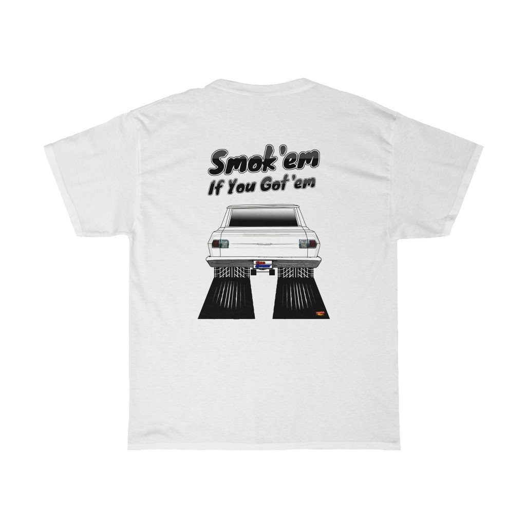 65 Chevy 2 Nova Wagon T-Shirt - Smokem if You Gotem - Sizes S-5XL