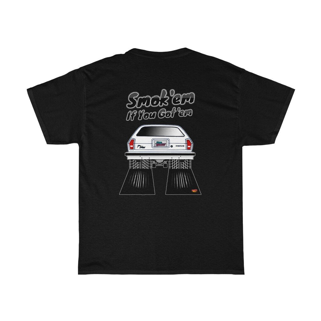 Chevy Monza Wagon T-Shirt - Smokem if You Gotem - Sizes S-5XL