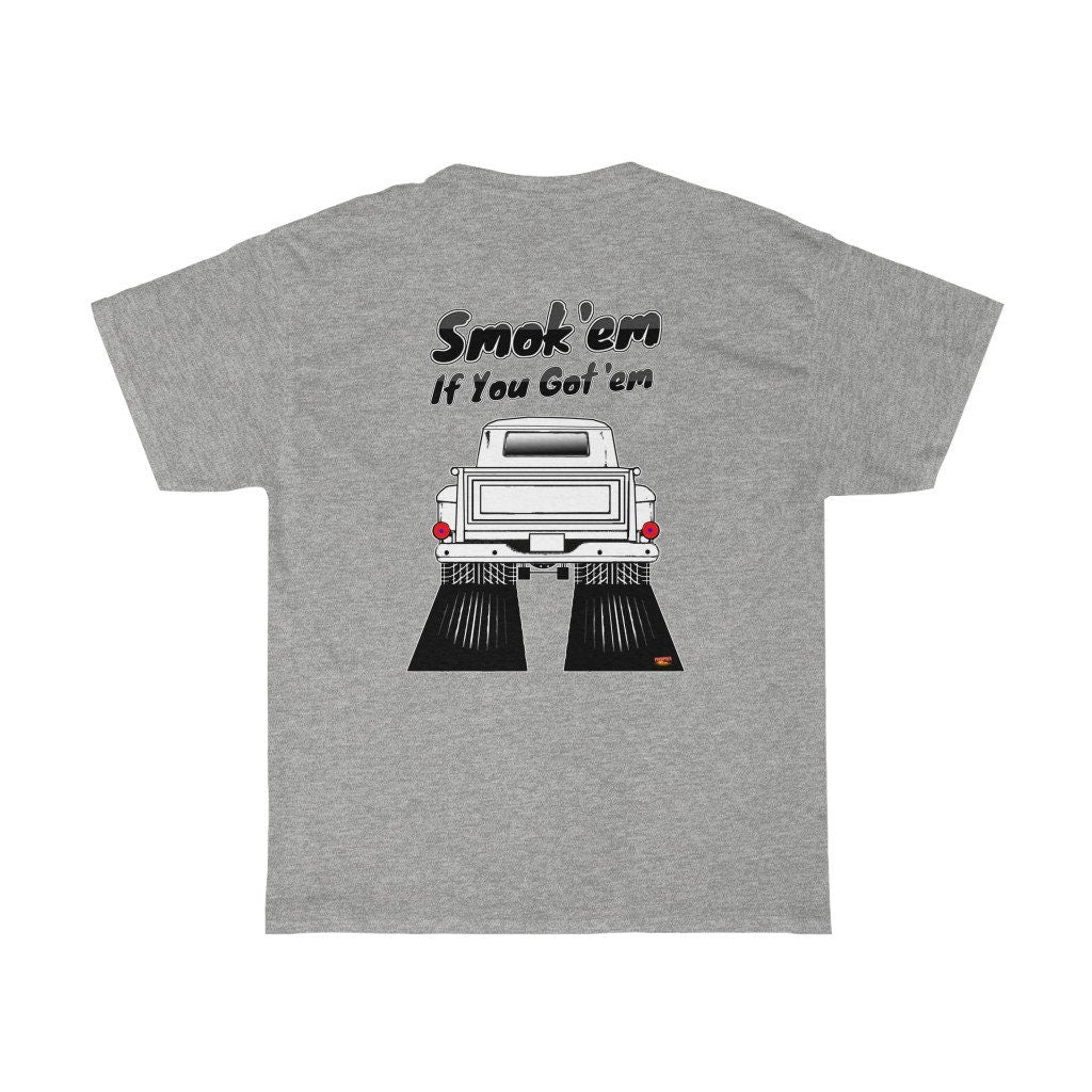 55-59 Chevy Stepside Pickup T-Shirt - Back Print - Sizes S-5XL