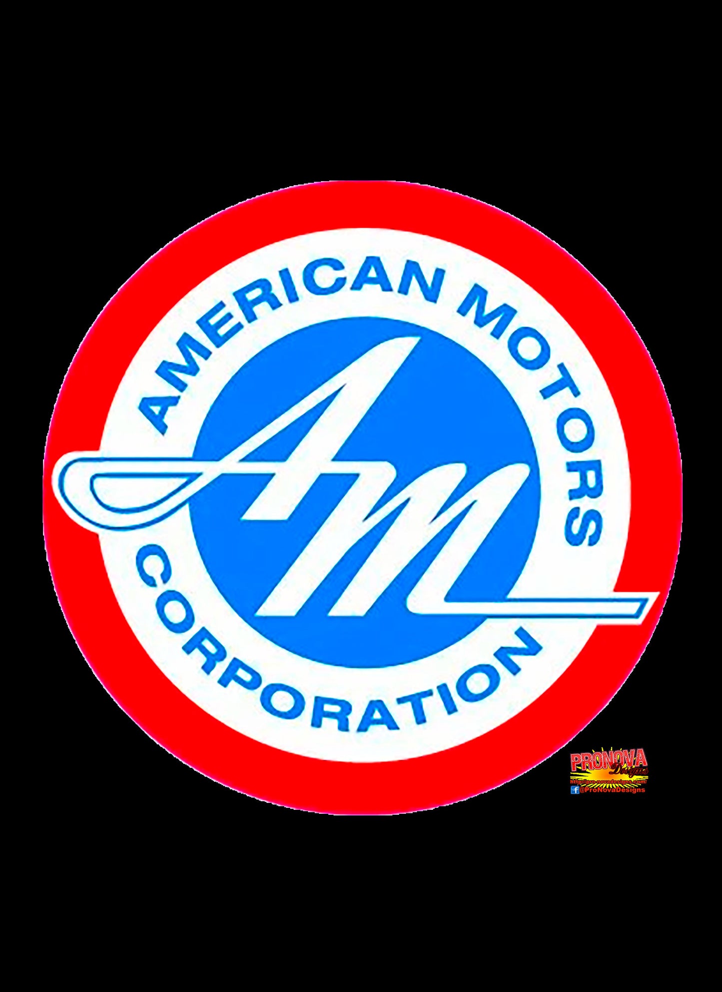 AMC T-Shirt - Classic American Motors Logo - Sizes S-5XL