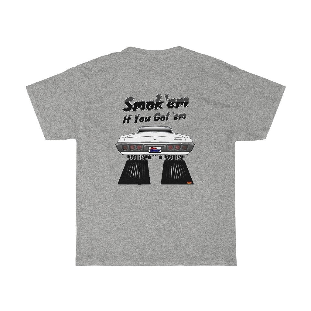 68 Chevy Impala T-Shirt - Smokem if You Gotem - Sizes S-5XL