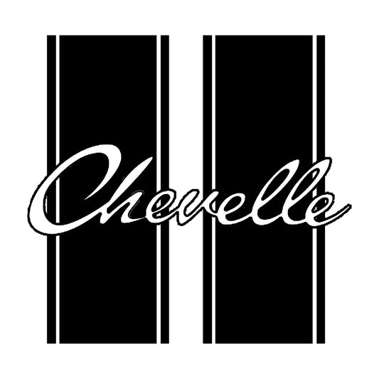Racing Stripes T-Shirt - Chevy Chevelle