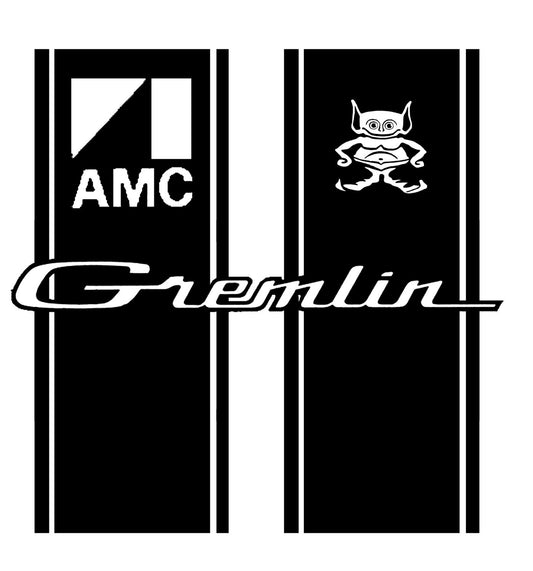 Racing Stripes T-Shirts AMC Gremlin