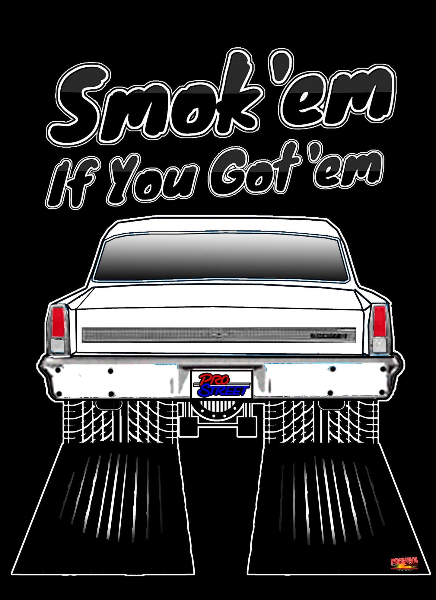 1966-67 Chevy 2 Nova T-Shirt - Smoke 'Em if You Got 'Em - Sizes S-5XL