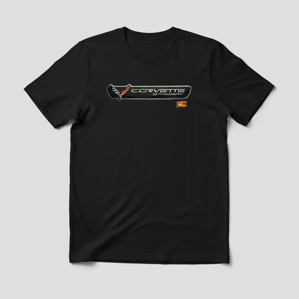 Classic Corvette Logo T-Shirt - Sizes S-5XL