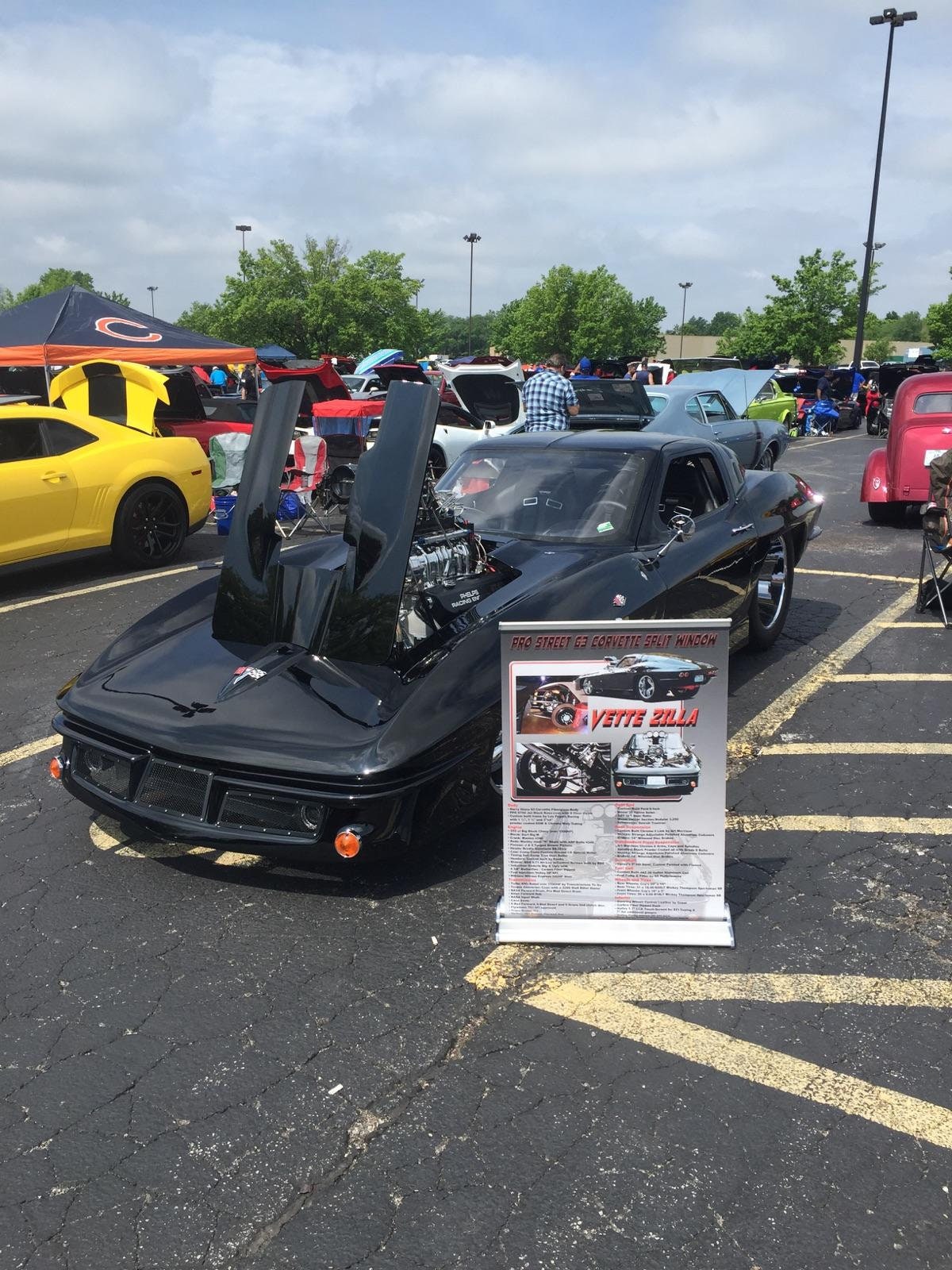 #4 - 24x36 Custom Car Show Board - ⭐ BEST SELLER ⭐ - Retractable Display