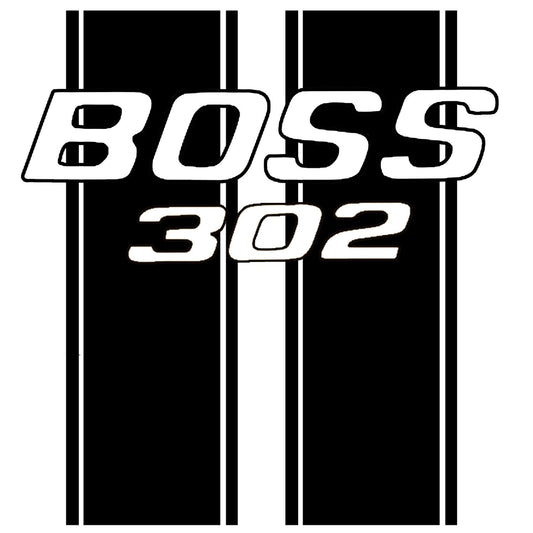 Racing Stripes T-Shirt - Ford Boss 302
